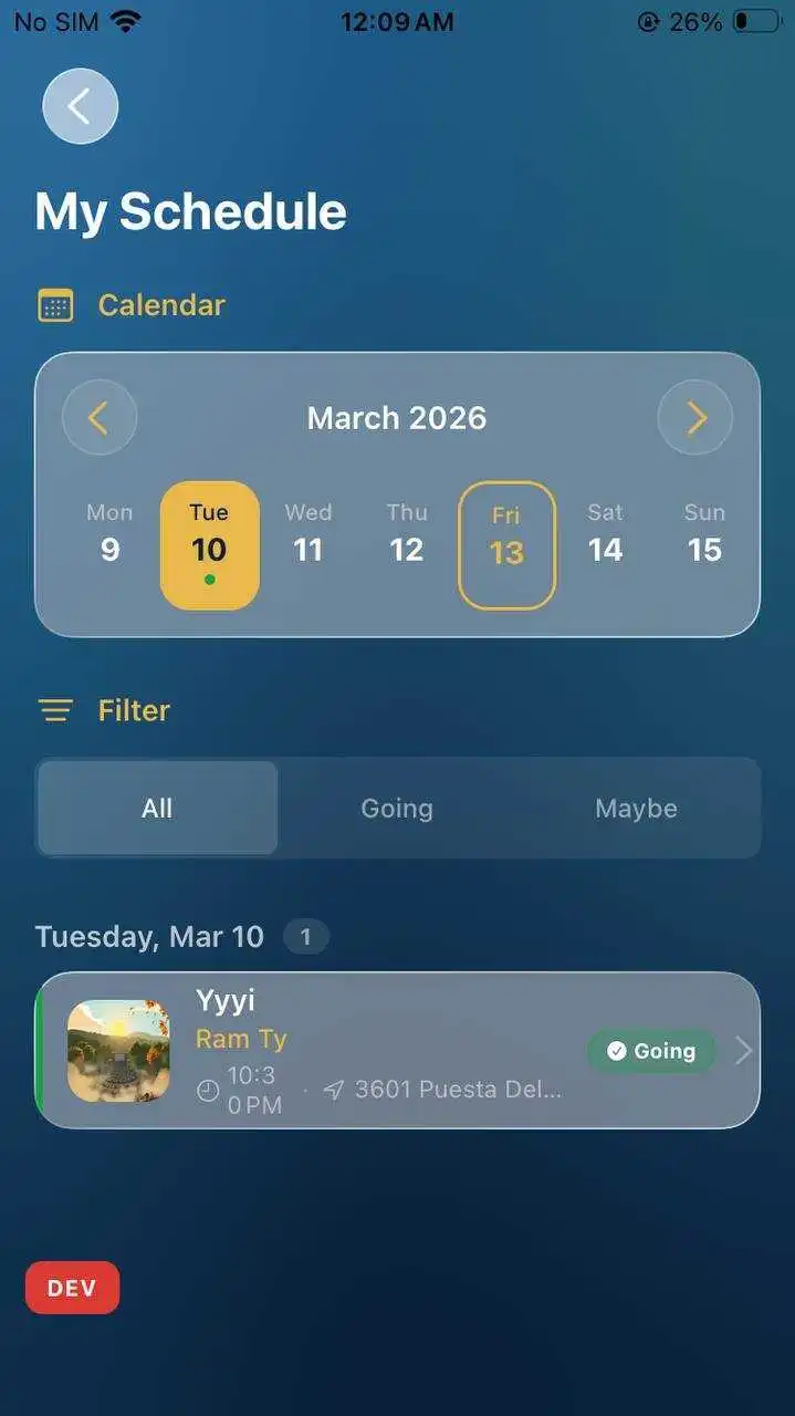 Your campus life, organized